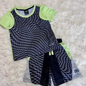 Checkered print Activewear Set